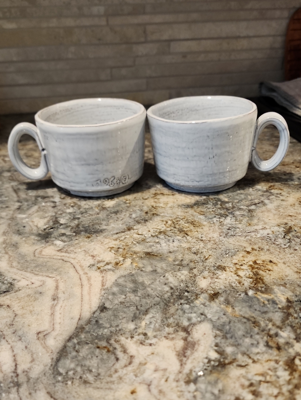 Glenna Earthenware Italian Earthenware Mugs Set Of 2
